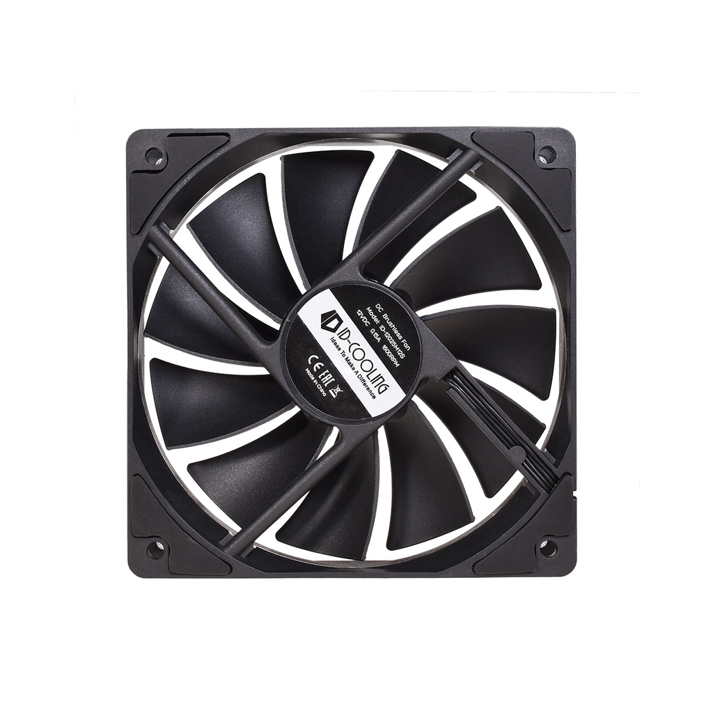 ID Cooling XF-12025 SD-K Black 120mm PWM Fan Case / Casing 12cm