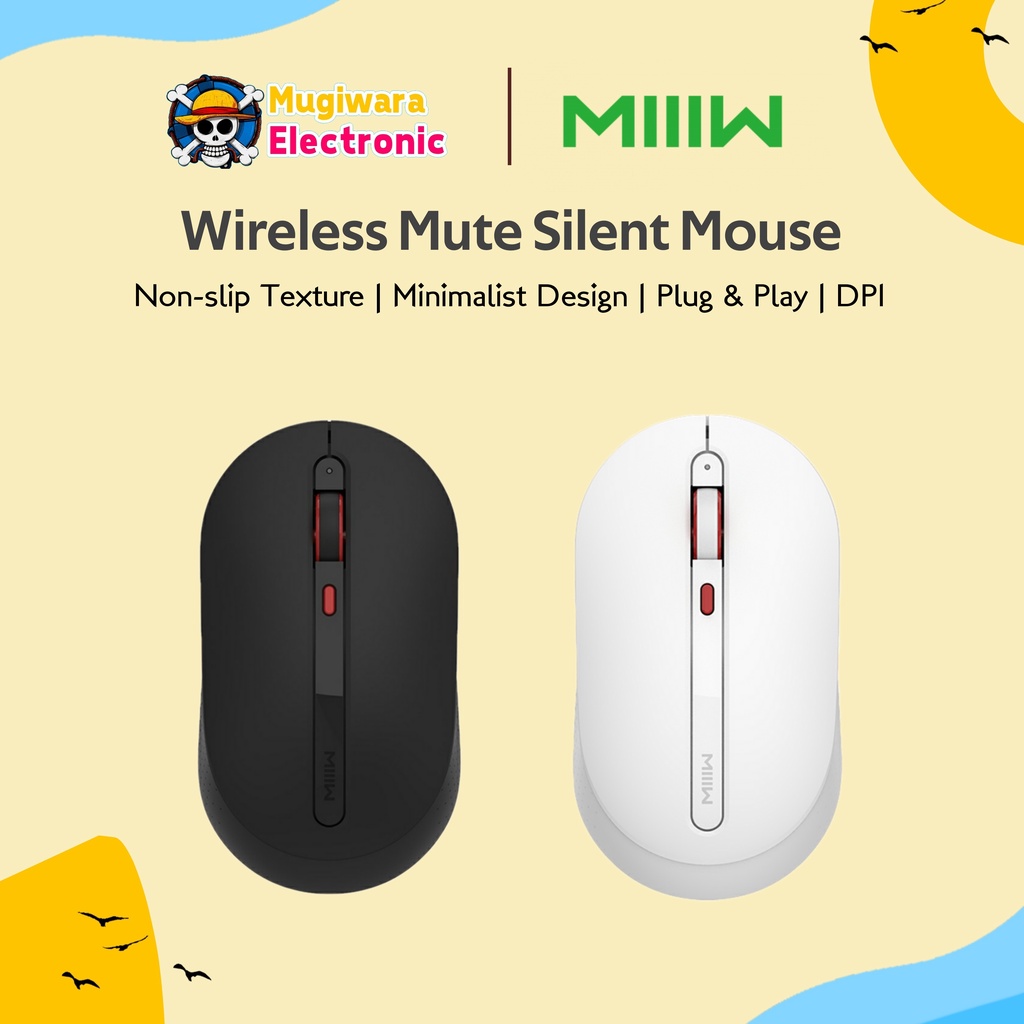 MIIIW Wireless Silent Mute Mouse