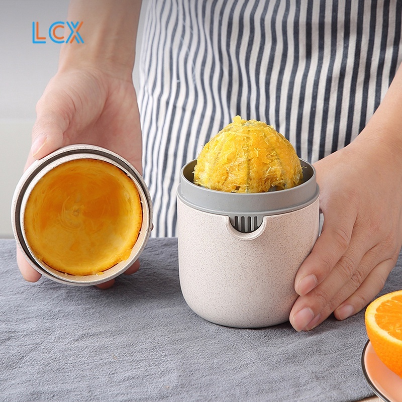 LCX Portabel Juice Extractor Manual Juicer Kecil Juicer Cup Mini Goreng Buah Juicer MultiFungsi