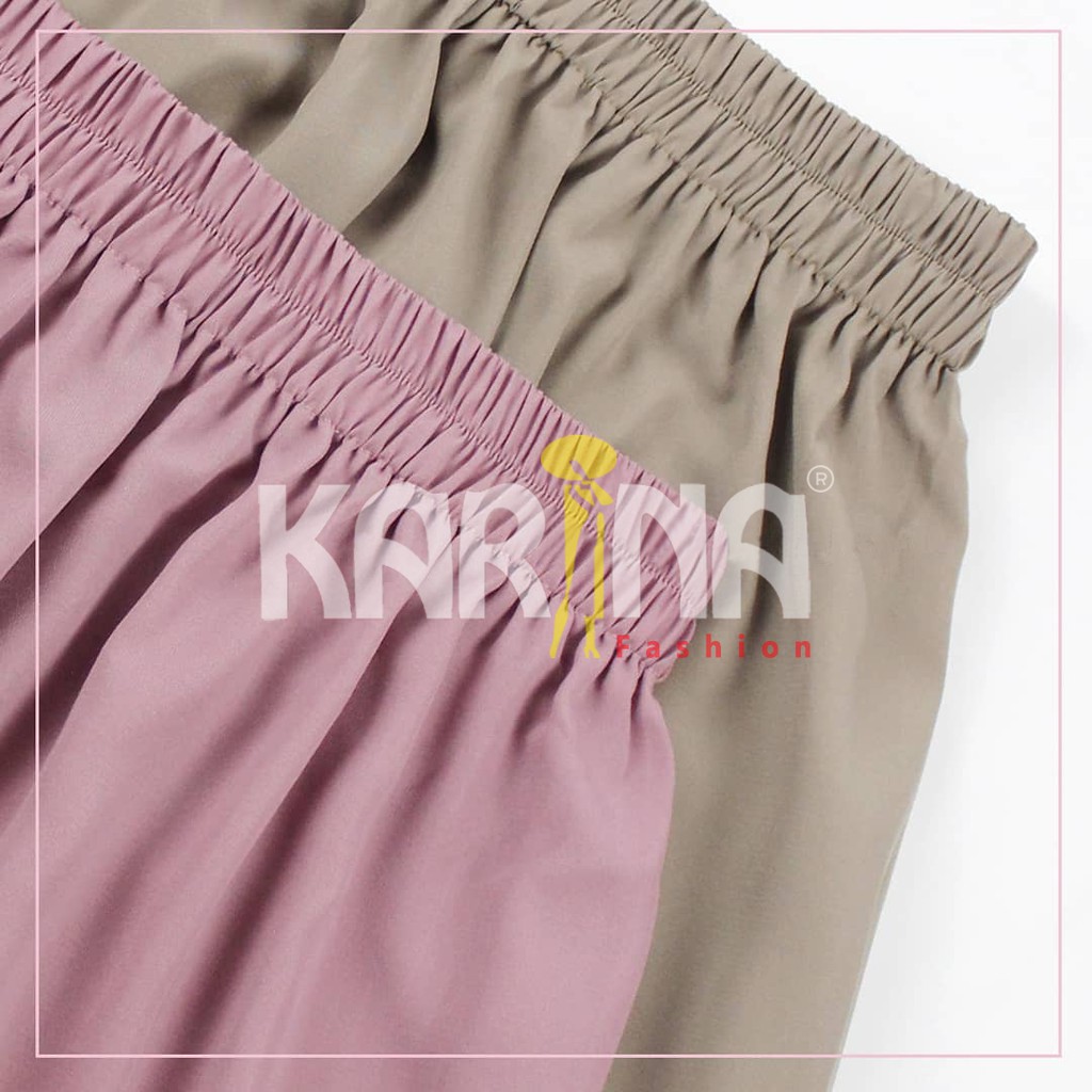 Rok Kerja Panjang Wolfis Wolvis Wolpeach Polos Premium Grade A Full Karet Pinggang KaRINA TERMURAH