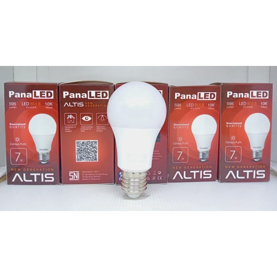 Panaled Altis 5w 7w 9w 12w 15w 18w Lampu Led Panaled Altis Putih Premium