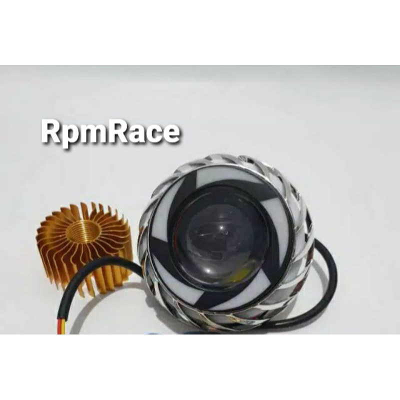 Lampu Led Depan Projie Led AE Rainbow Flash Running 3.5inch universal