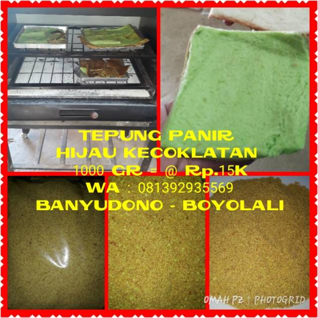 tepung roti panir hijau kecoklatan makanan cemilan risoles snack distributor produsen reseller agen