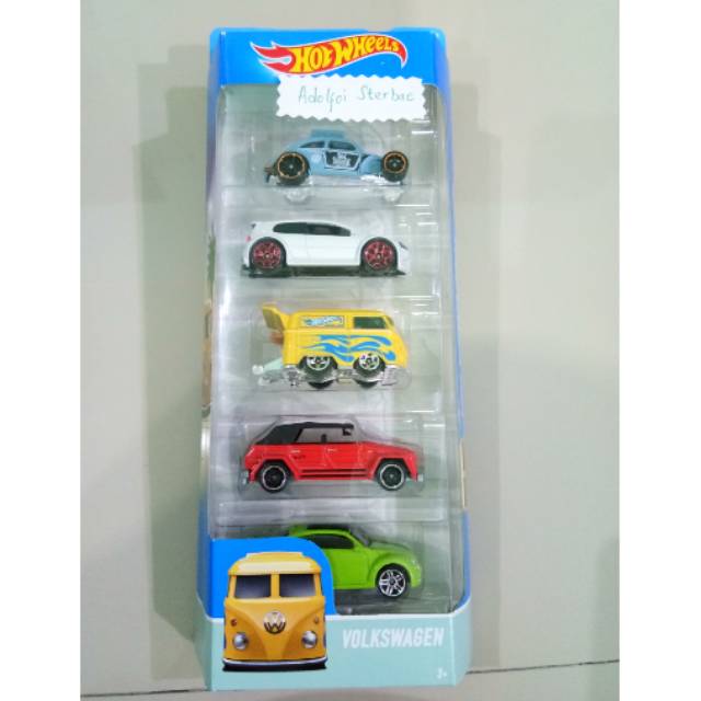 hot wheels volkswagen 5 pack