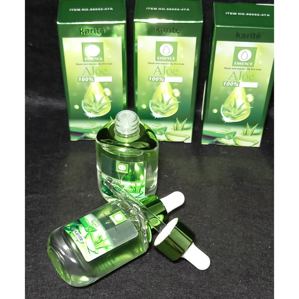 [ECER] SERUM ESSENCE OIL KARITE 100% ALOE VERA NO.68052-47A