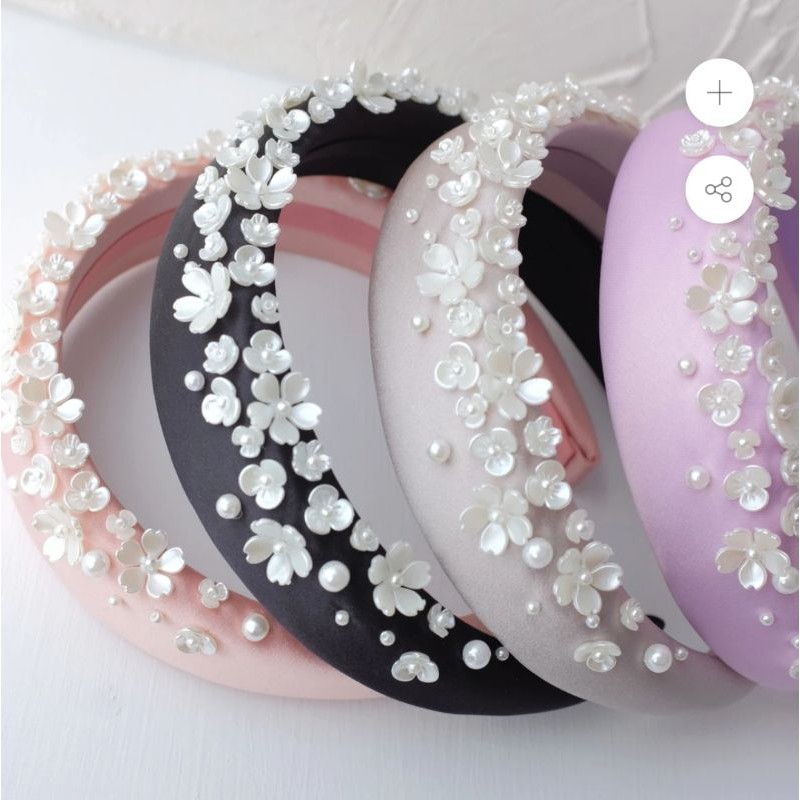 Snow Fleur - wide Bando Mmehuillet X Handmadepita