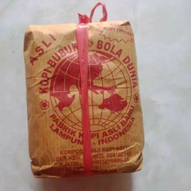 

Kopi Lampung CAP BOLA DUNIA 250 gram