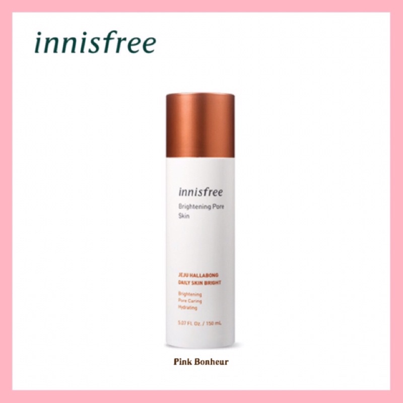 Innisfree Brightening Pore Skin 150ml / 15ml Original Import Made in Korea Face Mini Size Travel Pac