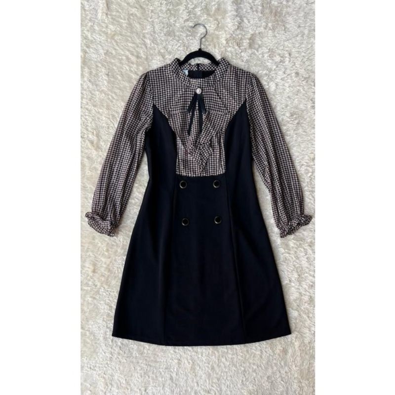 Korean Midi Dress/Tunik Korean Style Premium Import