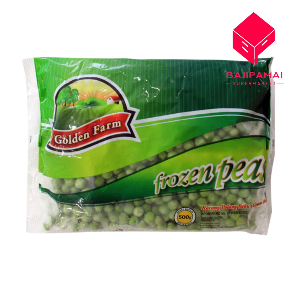 

GOLDEN FARM FROZEN PEAS 500 GR / Kacang Polong Beku