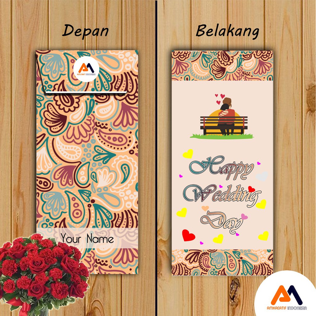 

Amplop Premium Wedding 002 (isi 12 Amplop)