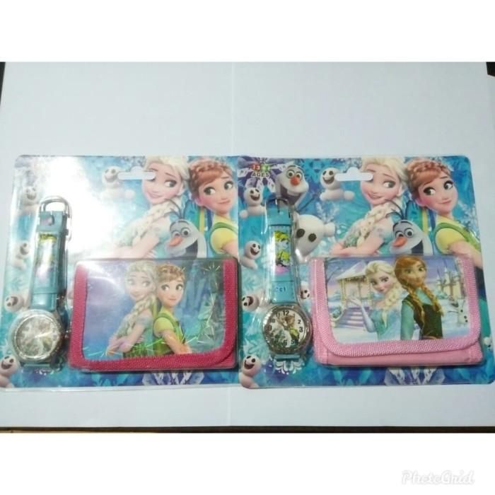 Digitec Jam Tangan+Dompet Frozen/ Jam Tangan Frozen/ Jam Tangan Anak