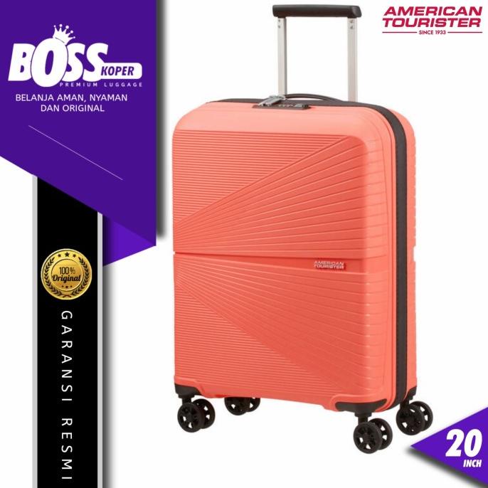 KOPER KABIN AMERICAN TOURISTER 20 INCH SMALL (AIRCONIC) BY: SAMSONITE FGD5465FDG
