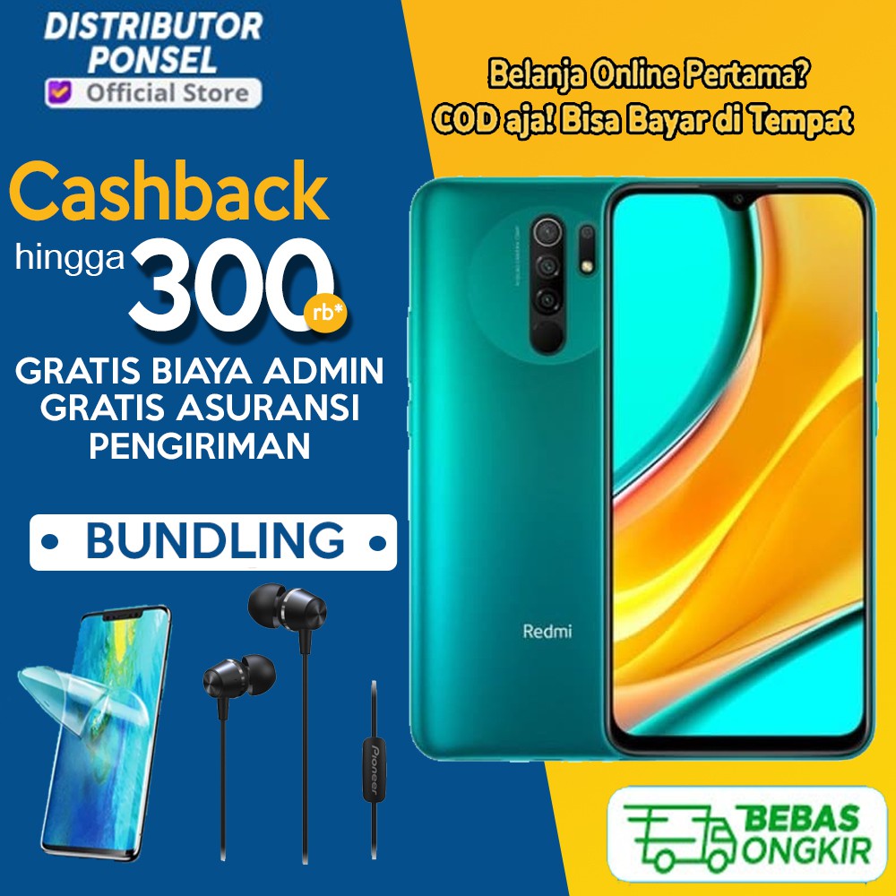 Xiaomi Redmi 9 Redmi 9a 4 64 3 32 Ram 4 Rom 64gb Garansi Tam 2 Tahun Shopee Indonesia