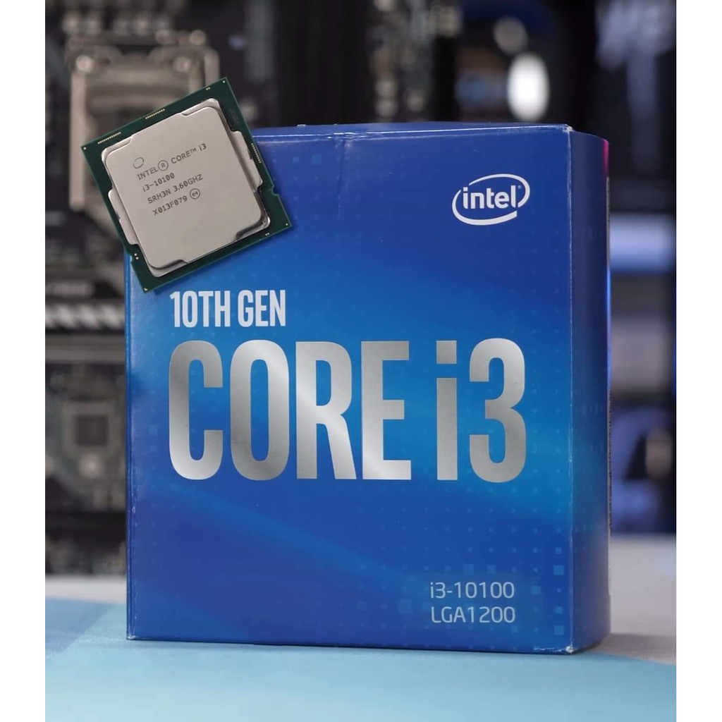 INTEL CORE I3 10100 3.6GHz UpTo 4.3GHz LGA1200 4C 8T BOX CPU PROCESSOR BOX