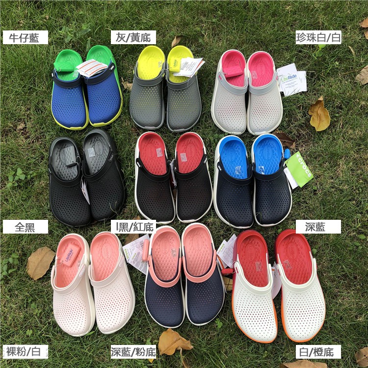 Crocs Sendal Literide Crocs Literide Literide Sandal Pria Lite Ride Sepatu Sandal Perawat RS Covid