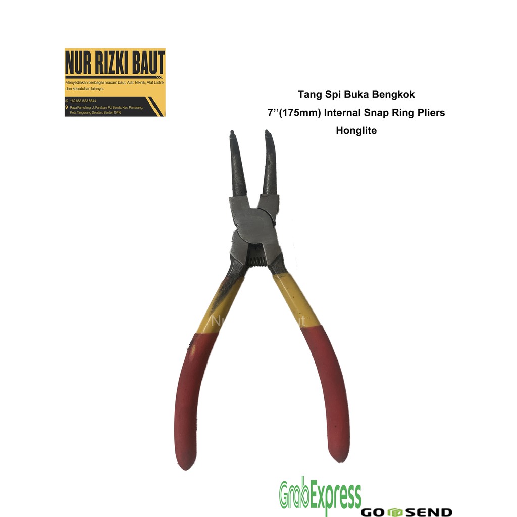 TANG SPI BUKA BENGKOK (INTERNAL) / TANG JEPIT KEPALA BENGKOK HONGLITE