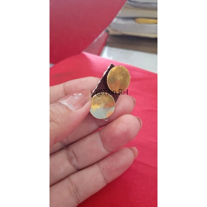 Anting Koin pols 5gr Mas London LM 24K.Kadar 99,99%.