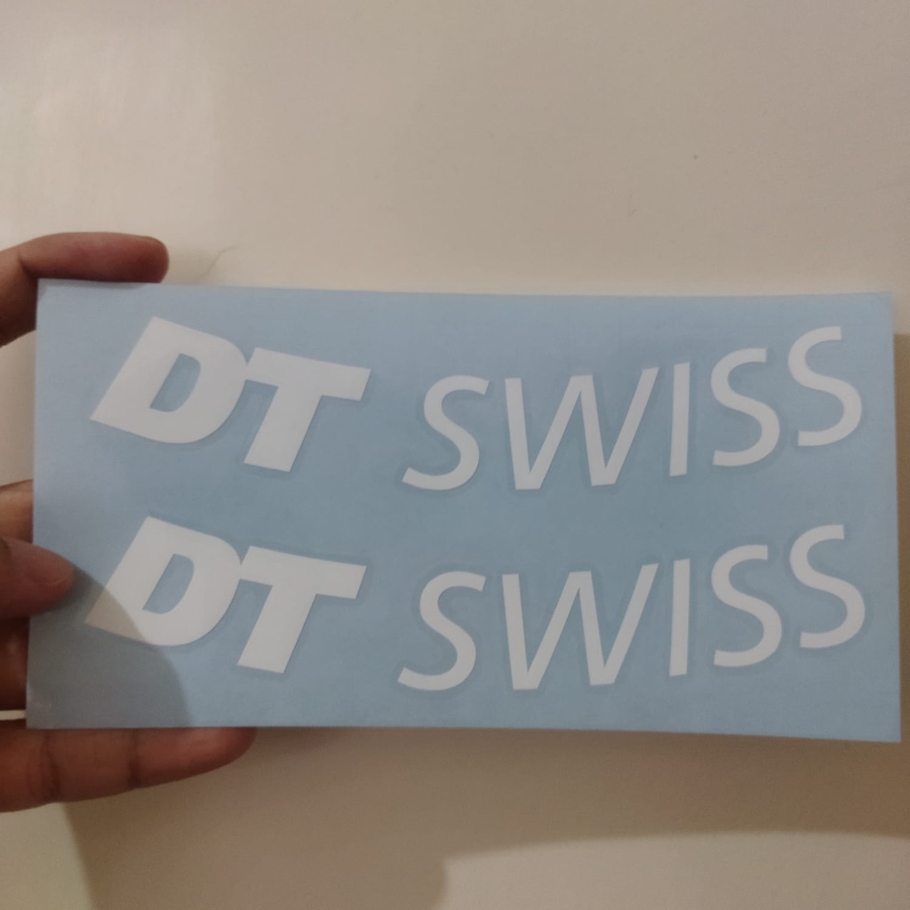 Cutting sticker stiker sepeda lipat road bike fixed bike dt swiss dtswiss rims wheelset vinyl