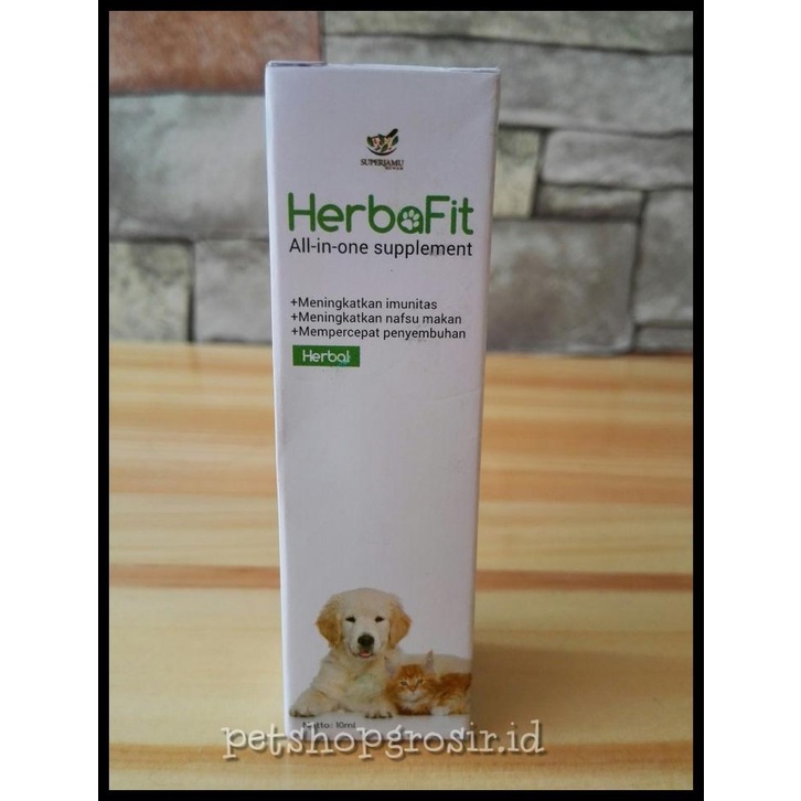 Vitamin Kucing/Anjing - Herbafit 10 Ml