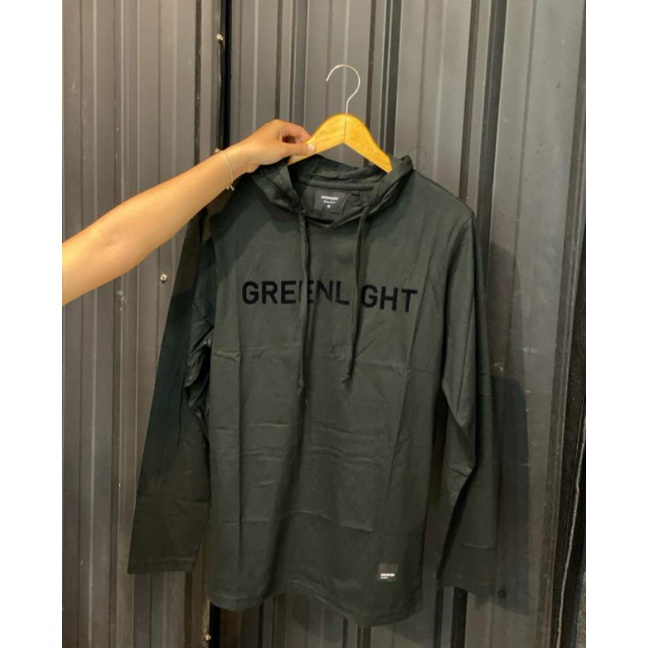 Kaos hoodie greenlight original