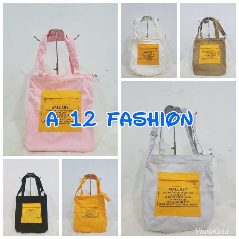 7.7   TERMURAH TAS SELEMPANG DAN TOTE BAG IMPORT FASHION WANITA #Shopeehaul A12