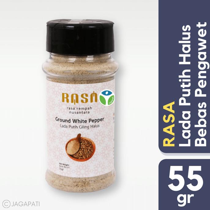 

RASA - Ground White Pepper - Lada Putih Giling - Bumbu Masak - 55 gr