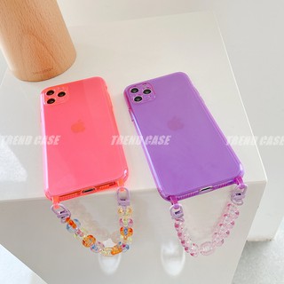 Cartoon transparent color simple Phone Case For iphone 11