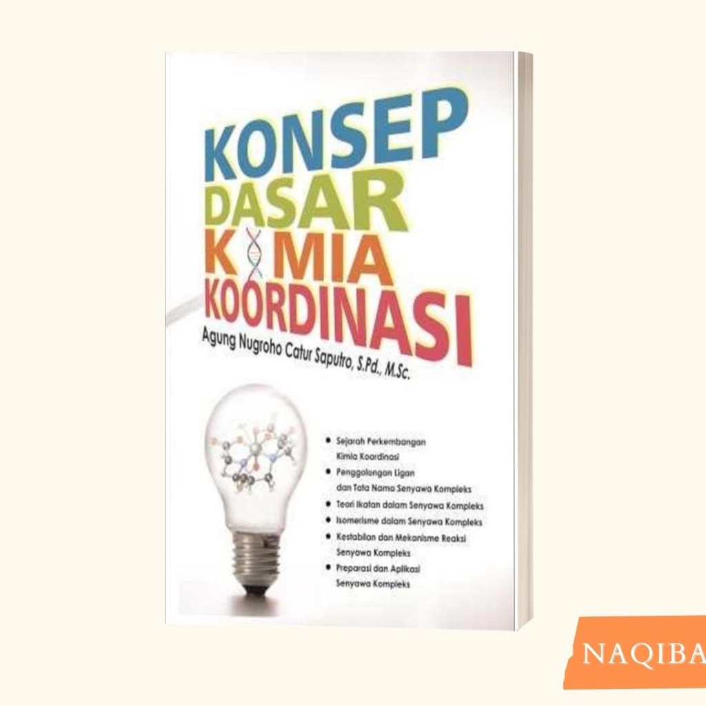 Deepublish Buku Konsep Dasar Kimia Koordinasi