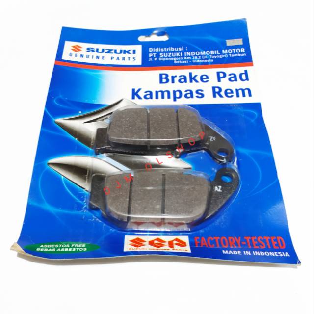 Kampas Rem Belakang Suzuki GSX 150 Original SGP 100% 69101-34810-000