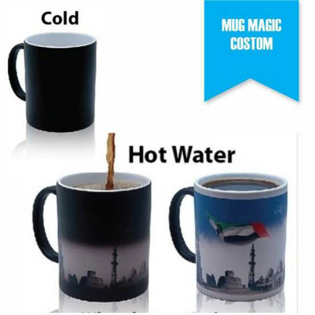 Mug Magic Murah,Gelas bunglon custom (foto,tulisan,design)