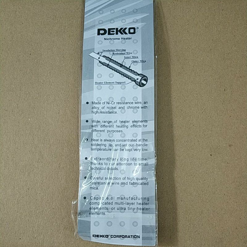 Elemen Solder Dekko 40 Watt Original / elemen solder dekko 40 Watt