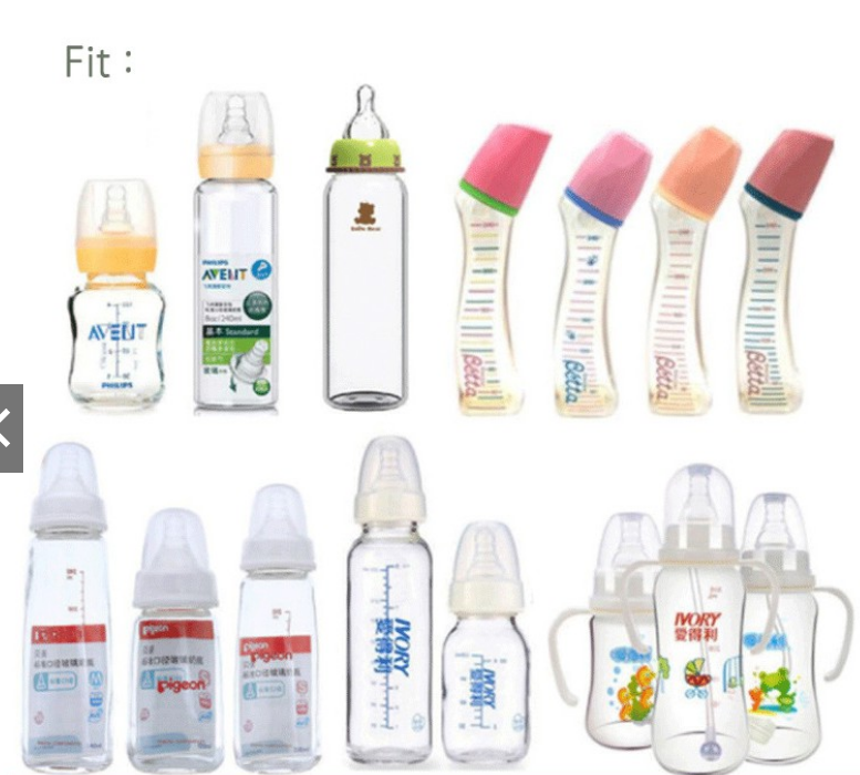 Pigeon Dot Botol Susu Bayi Standar Bahan Silikon