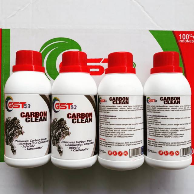 Carbon clean 250 ml satu dus isi 24 botol Carbon Cleaner