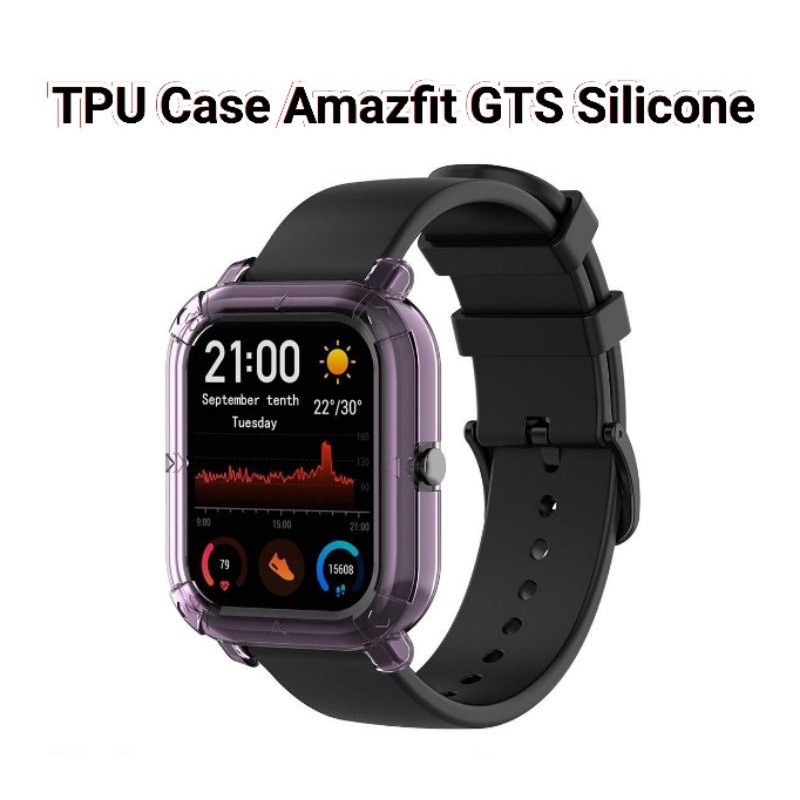 BUMPER AMAZFIT GTS CASE WATCH - PROTECTION TPU SOFT CASE - FOR XIAOMI HUAMI AMAZFIT 2 / 2E GTS