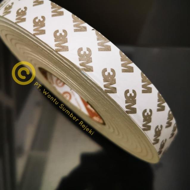 

❂ Single Tape Foam Putih merk 3M , uk. 24mm x 5 Meter, Tebal 5mm ➪