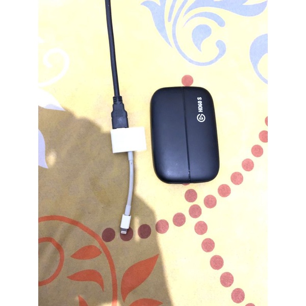 Elgato HD60S  Second + Kabel Lightning HDMI Iphone Original