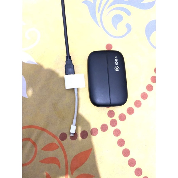 Elgato HD60S  Second + Kabel Lightning HDMI Iphone Original