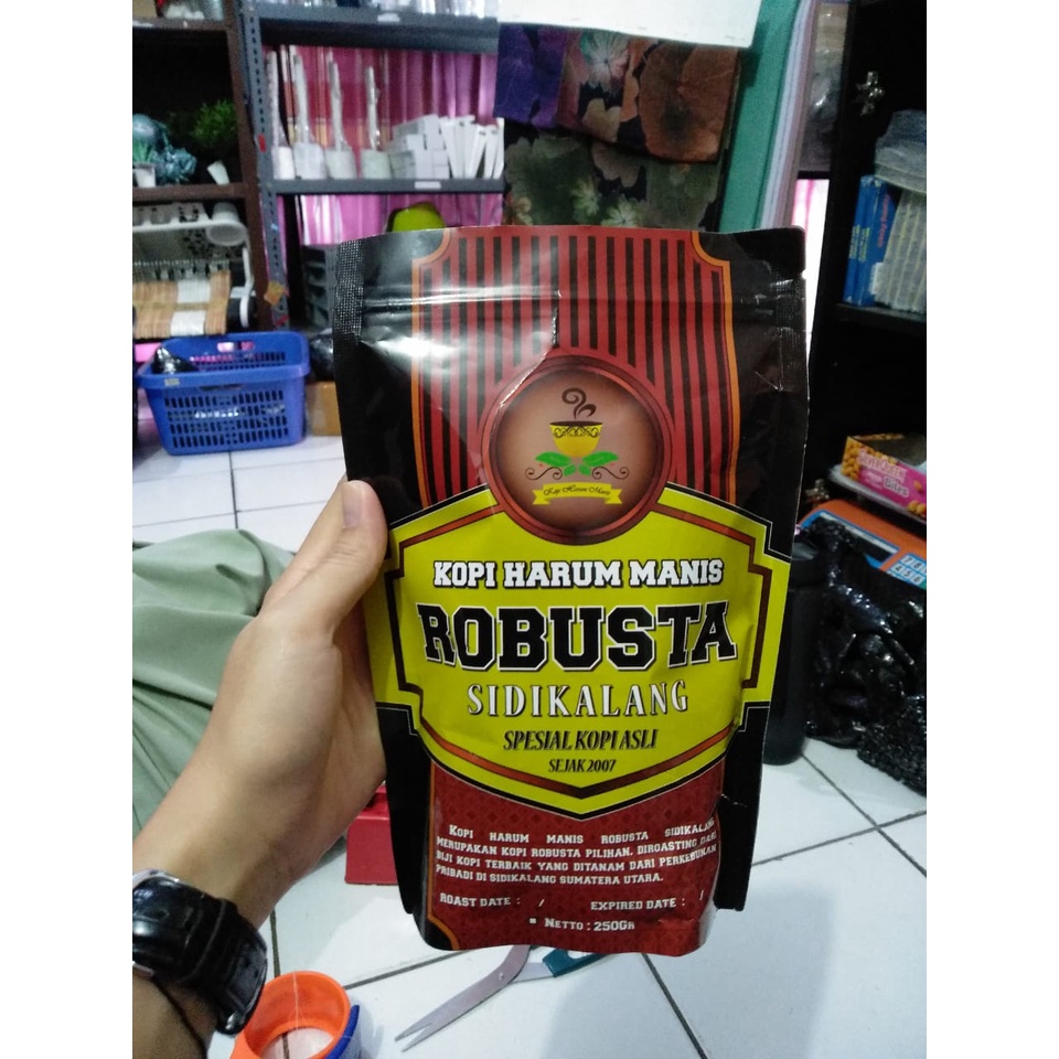 Kopi Harum Manis Rebusto 250 gram kopi asli