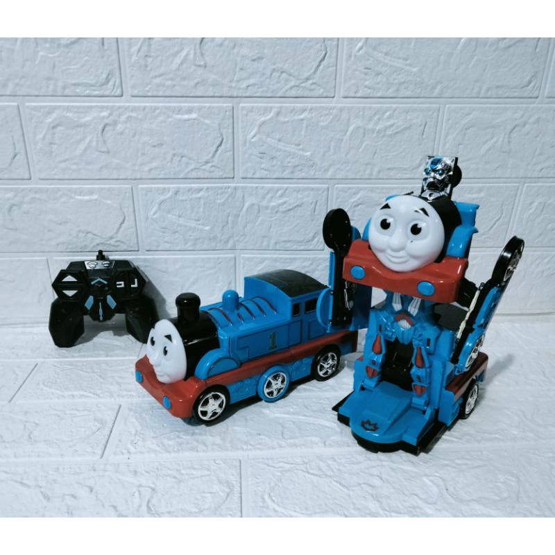 Rc kereta thomas bisa jadi robot 2 in 1 kereta robot remote control