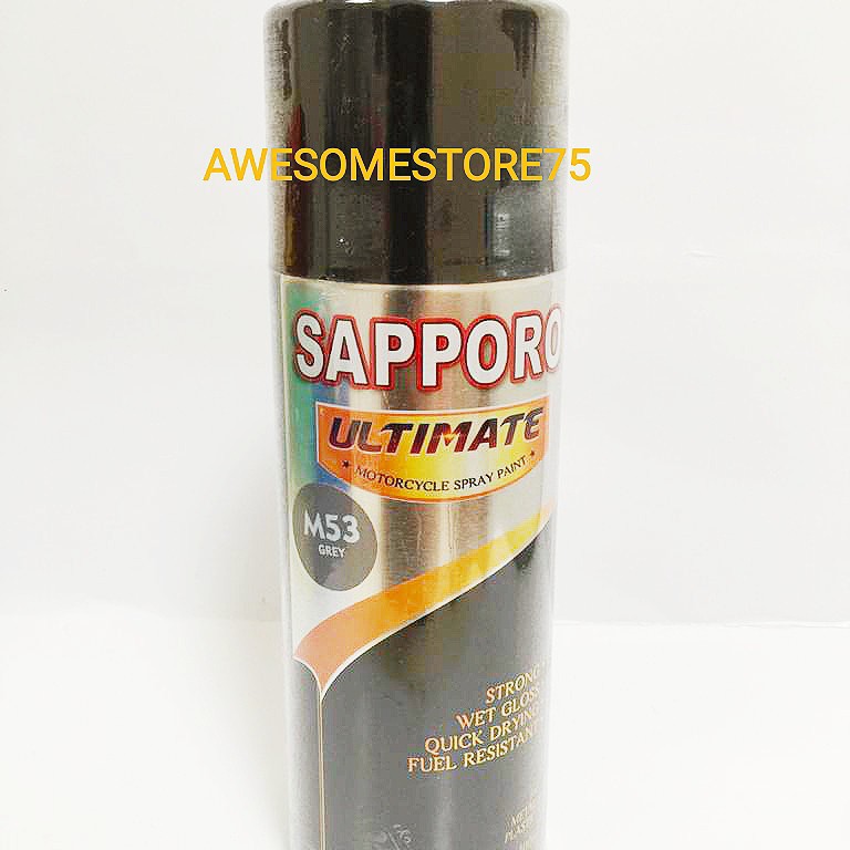 SAPPORO ULTIMATE M53 GREY Abu Abu Cat Semprot Pilox Pylox