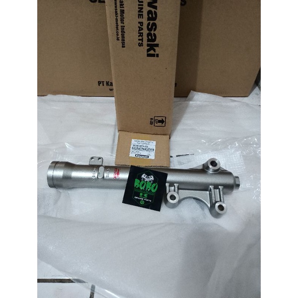 tabung sok shock depan kiri klx150 KLX 150 L S silver original
