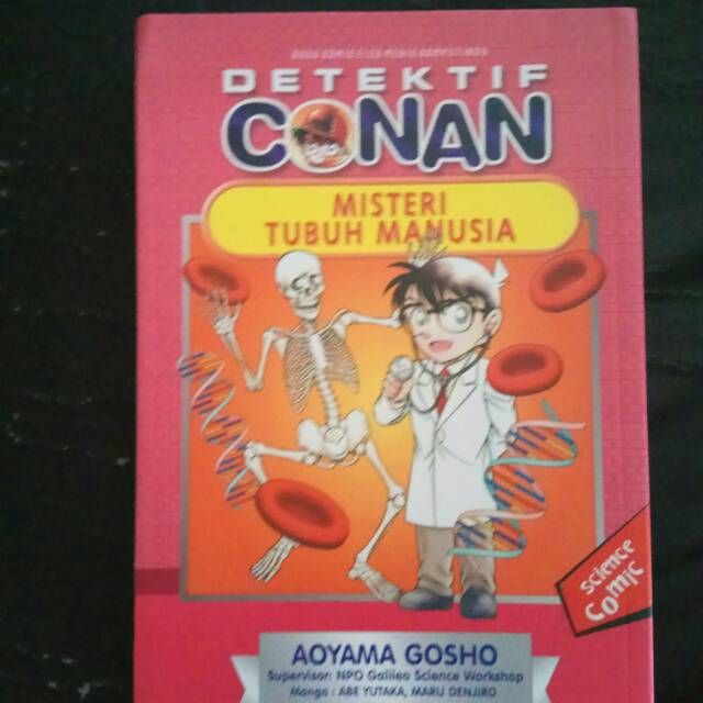 Komik Detektif Conan Misteri Tubuh Manusia Shopee Indonesia