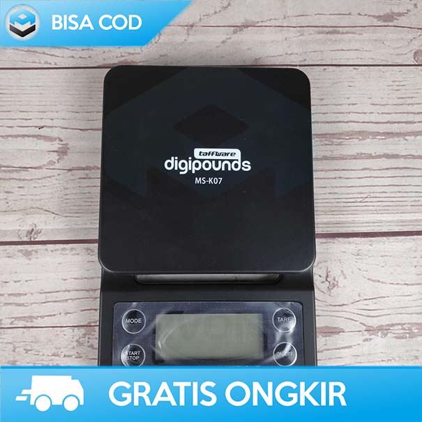 TIMBANGAN DAPUR KUE DIGITAL 5KG TAFFWARE DIGIPOUNDS DENGAN TIMER ORI