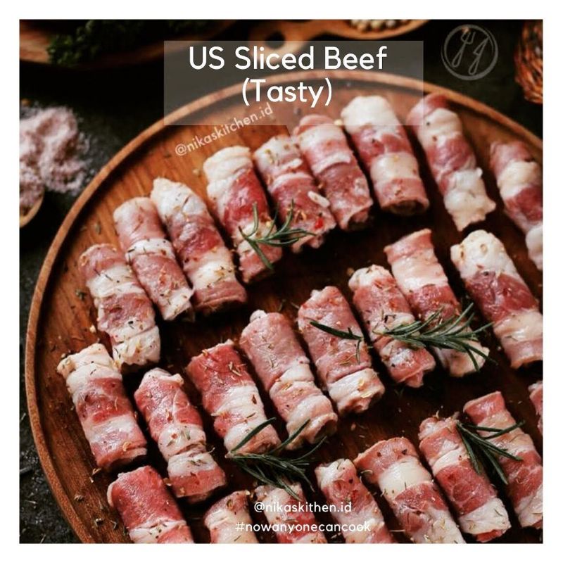 

US Sliced Beef 500gr