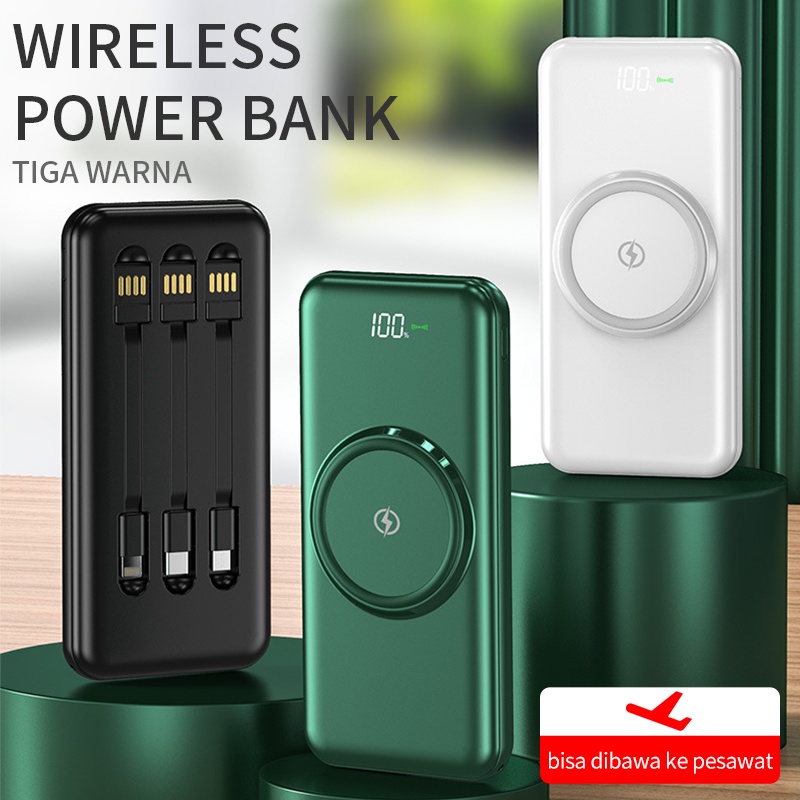 Portabel Powerbank Mini Gambar Kartun 20000 mAh