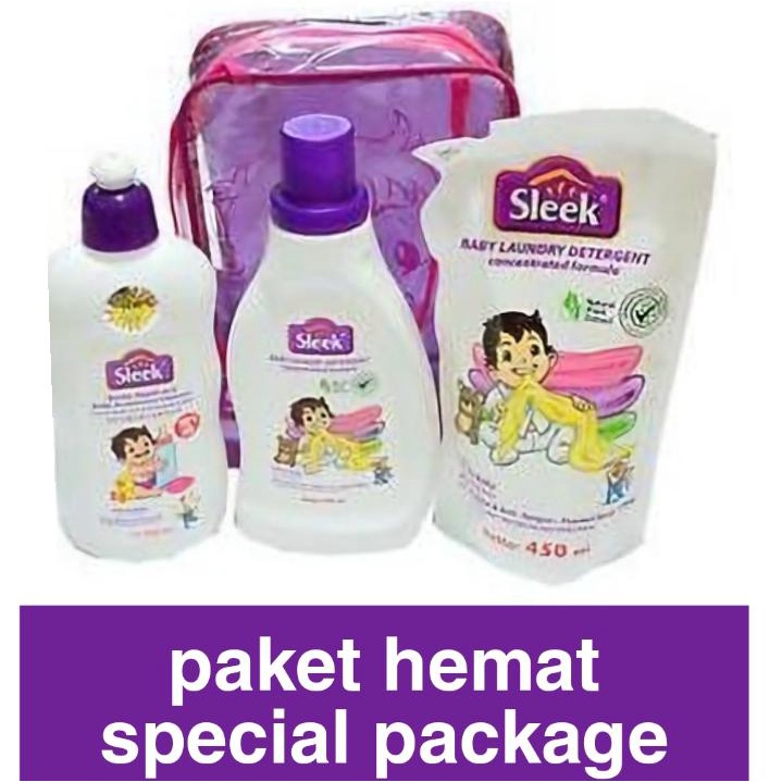 SLEEK BABY PAKET HEMAT SPECIAL PACKAGE