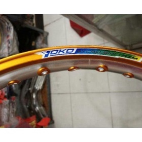 YOKO RIM VELG WR 140 RING 17 GOLD SILVER