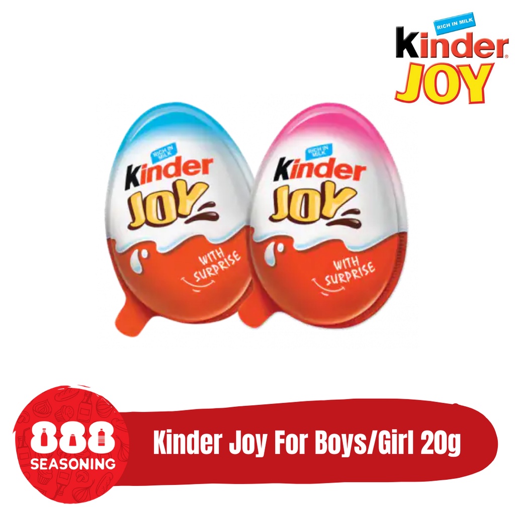 

KINDER JOY FOR BOYS/ GIRLS 20g