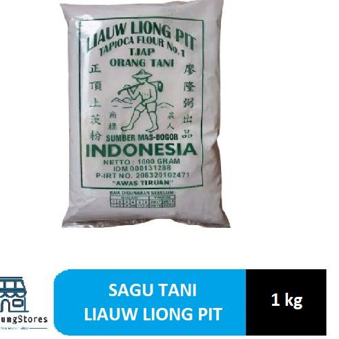

SALE✅Tepung Sagu Tani Liauw Liong Pit 1 kg|KD2